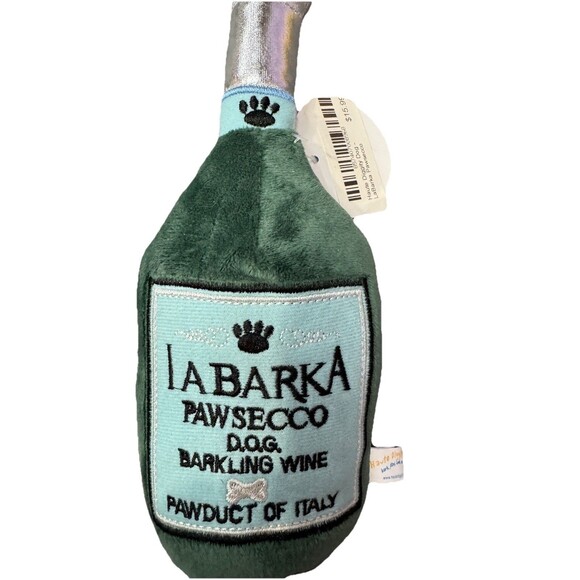 Haute Diggity Dog LaBarka Pawsecco, Plush One Size, Pawsecco (Dark Gray) - Picture 2 of 4